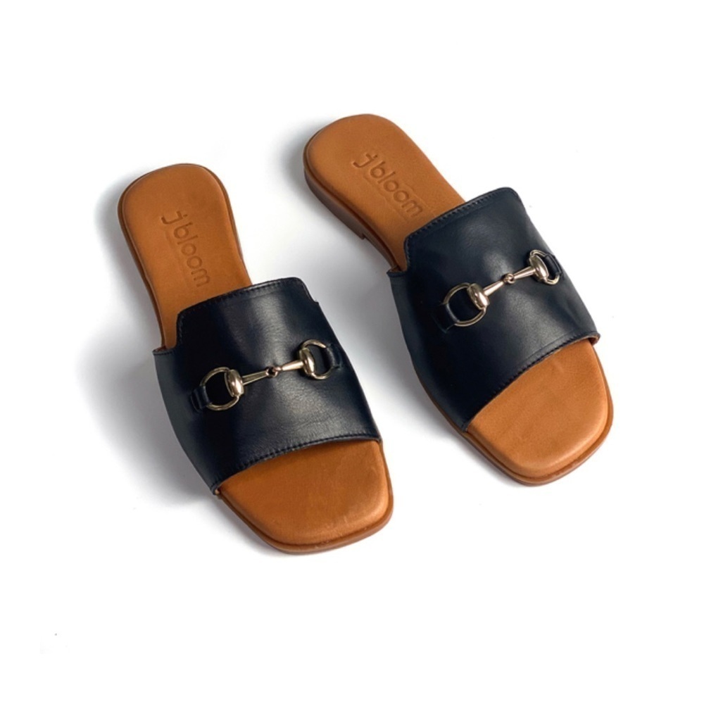 J Bloom Horsebit Sandals Size 39